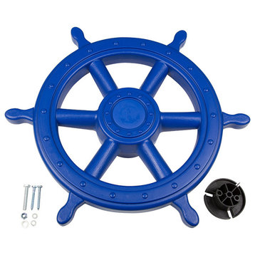 Swing Set Ship Wheel, Blue