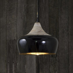 Milano Hanging Lamp in Black - Ceiling Lighting