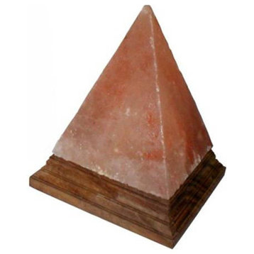 Himalayan Salt Lamp Pyramid Shape 6"