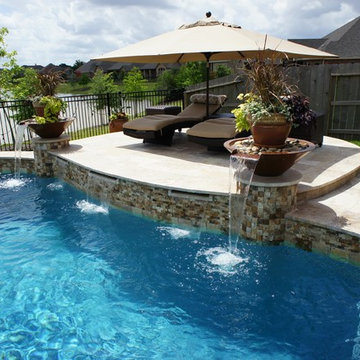 Travertine Beauty in Katy