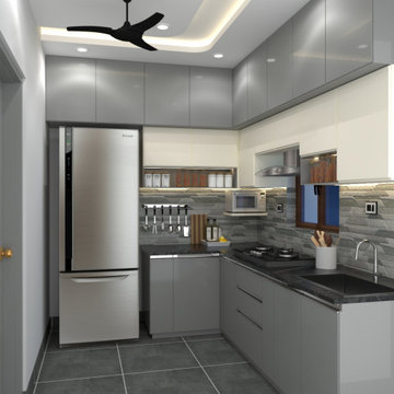 Contemporary Modular Kitchen Design