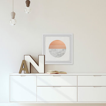 "Ions Effect II" Framed Painting Print