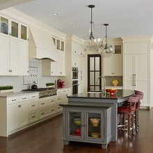 Kitchen cabinets & hood