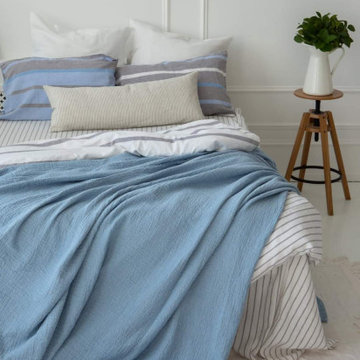 Soft linen for creating bedding