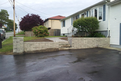This is an example of a traditional landscaping in Providence.