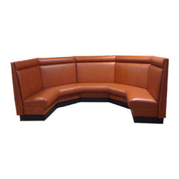 Polygon Restaurant Booth - Products