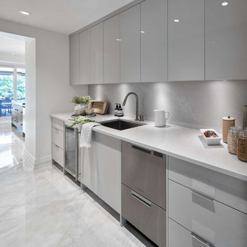 Contemporary Kitchen By the Water