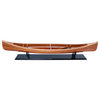 Canoe Wooden Handcrafted boat model
