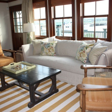 100 % Swedish Vinyl Rug, LINA Ochre Custom Color, South Dartmouth, MA