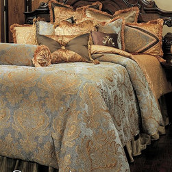 AICO Furniture - Elizabeth Luxury Bedding Sets - 51239437 - Bedroom Products