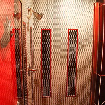 Black & Red Home Gymnasium & Gym