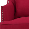 Picket House Furnishings Kegan Accent Chair, Berry
