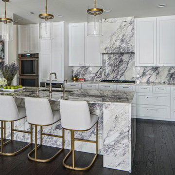 Luxe Marble Kitchen