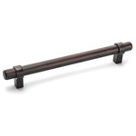 Cosmas - Cosmas 161-192ORB Oil Rubbed Bronze 7-1/2” CTC (192mm) Euro Bar Pull - 7-1/2" (192mm) Hole Centers