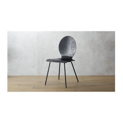 sable black chair | CB2 - Dining Chairs