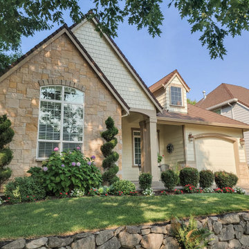 Beautiful exterior paint job