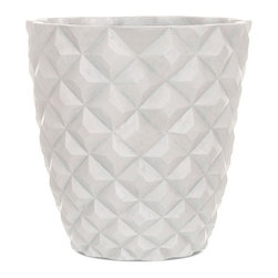 AuthenTEAK Lightweight Fiberglass Planters - Outdoor Pots And Planters