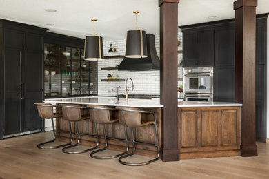 Kitchen - contemporary kitchen idea in Minneapolis