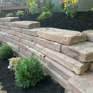 RECLAIMED MEDINA STREET CURBING STAIRCASE