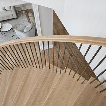 Project #116 | Elegant Curved Staircase
