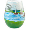 "Adirondack" Stemless Wine Glass by Lolita