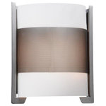 Access Lighting - Access Lighting 20739LEDDLP-BS/OPL Iron - 11.75" Wall Sconce - 20739spec.jpg  Assembly Required: Yes  Shade Included: YesIron 11.75" Wall Sconce Brushed Steel Opal Glass *UL Approved: YES *Energy Star Qualified: n/a  *ADA Certified: YES *Number of Lights: Lamp: 2-*Wattage:60w A-19 E-26 Incandescent bulb(s) *Bulb Included:No *Bulb Type:A-19 E-26 Incandescent *Finish Type:Brushed Steel