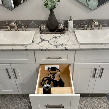 Bathroom Vanity In-Drawer Outlets