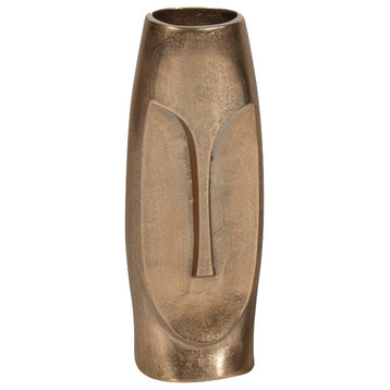 Nohea Metal Vase Gold Large