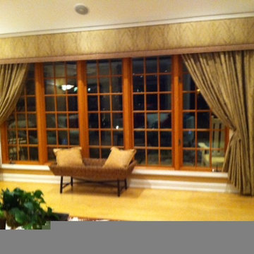 Cornices and side panels