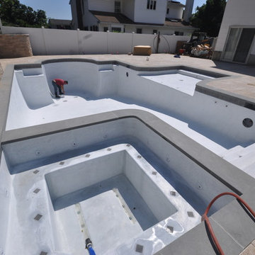 Backyard  Design & Installation with Gunite  Pool  Kings Park NY 11754