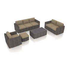 Dune 5 Piece Sofa Set, Heather Beige