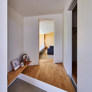 他の地域のモダンスタイルのおしゃれな玄関の写真