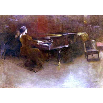 John White Alexander At the Piano Wall Decal