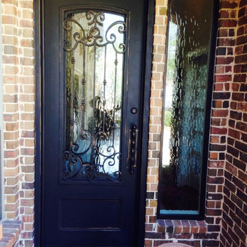 Square Iron Doors