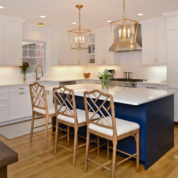 ARLINGTON, VIRGINIA: SMALL COLONIAL HOME KITCHEN ADDITION