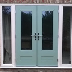 Classic French Rockdoor in Chartwell Green - Front Doors