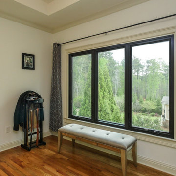 Gorgeous Bedroom with New Black Windows - Renewal by Andersen Georgia