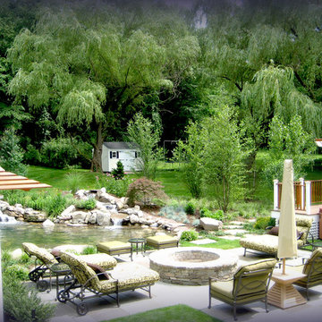 Back Yard Pond Oasis