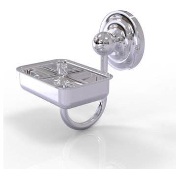 Que New Wall Mounted Soap Dish, Polished Chrome