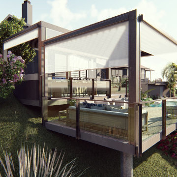 Luxury Monte Sunset Hillside Villa With Multi Levels