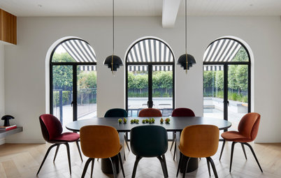 Arch Deco House: A Designer's Masterclass on Curves & Colour