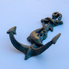 Early Viking Marine Anchor Wall Hanger Hooks Metal Cast Iron