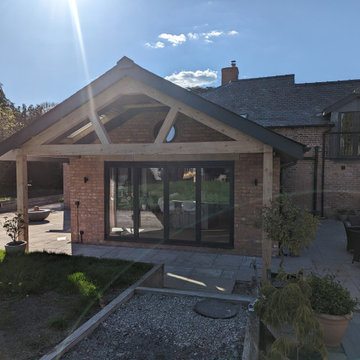 Traditional Brick and Timber Extension in Shrewsbury