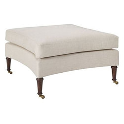 Hickory Chair Ottomans and Benches - Footstools And Ottomans