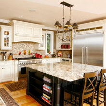 kitchen & family room