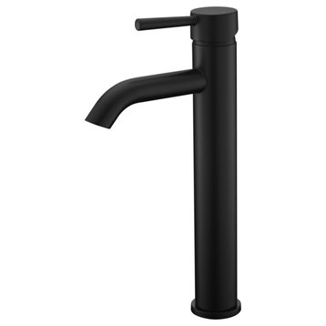 Ultra Faucets UF3660X Single Handle Bathroom Faucet, Matte Black