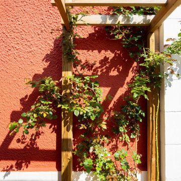 Une Terrasse lumineuse aux couleurs estivales