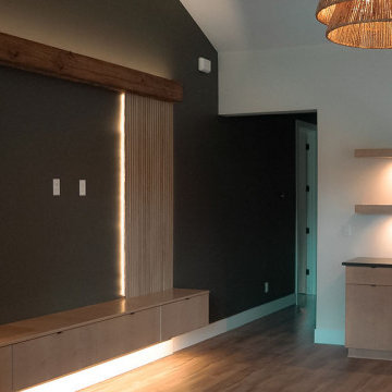 Custom Accent TV Wall