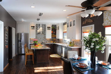 Eclectic kitchen photo in Other