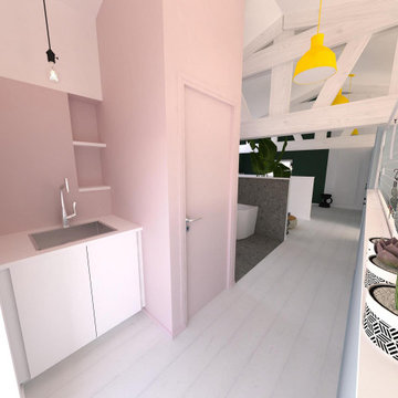 Aménagement de combles en suite parentale CL.